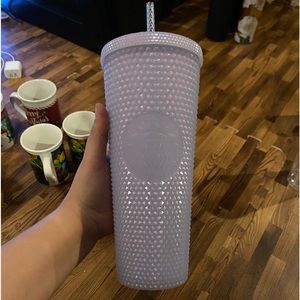 Starbucks White Studded Souvenir Cup